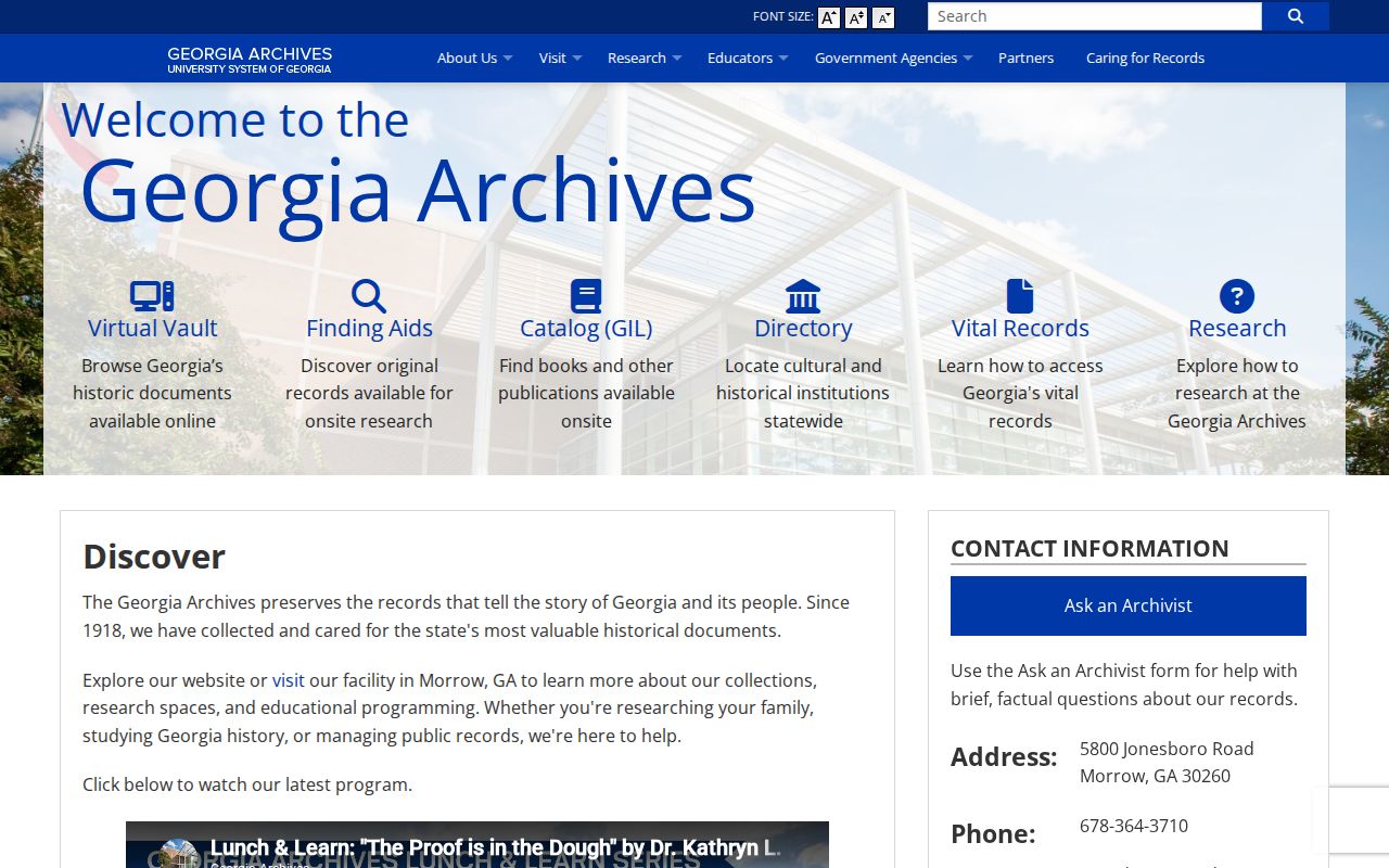 Georgia Archives research page for older Cobb County records